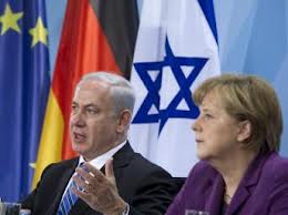 Angela Merkel et Benjamin Netanyahou 